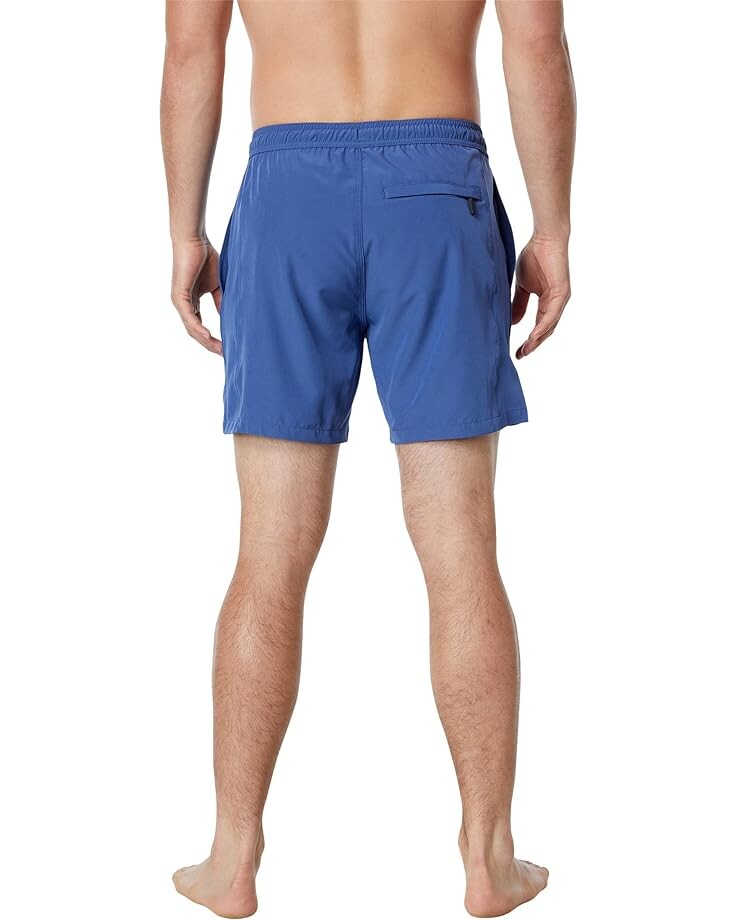 

Шорты для плавания Deus Ex Machina Summit Boardshorts, цвет Dusty Blue