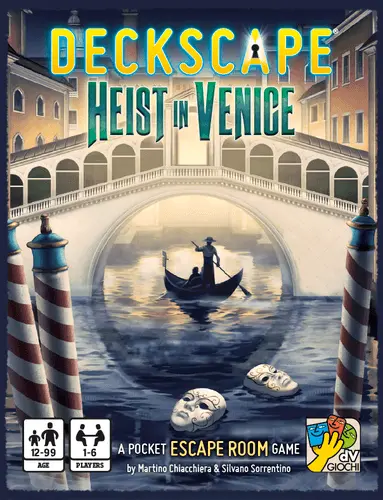 

Настольная игра DV GIOCHI Deckscape: Heist in Venice