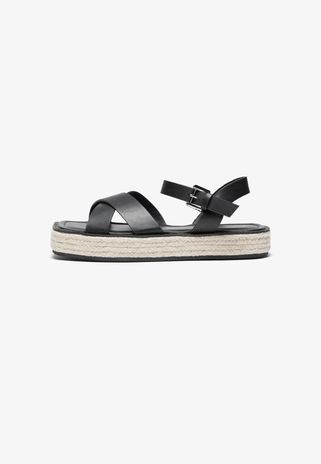 Босоножки на платформе Espadrilles Even&Odd by Zalando, черный