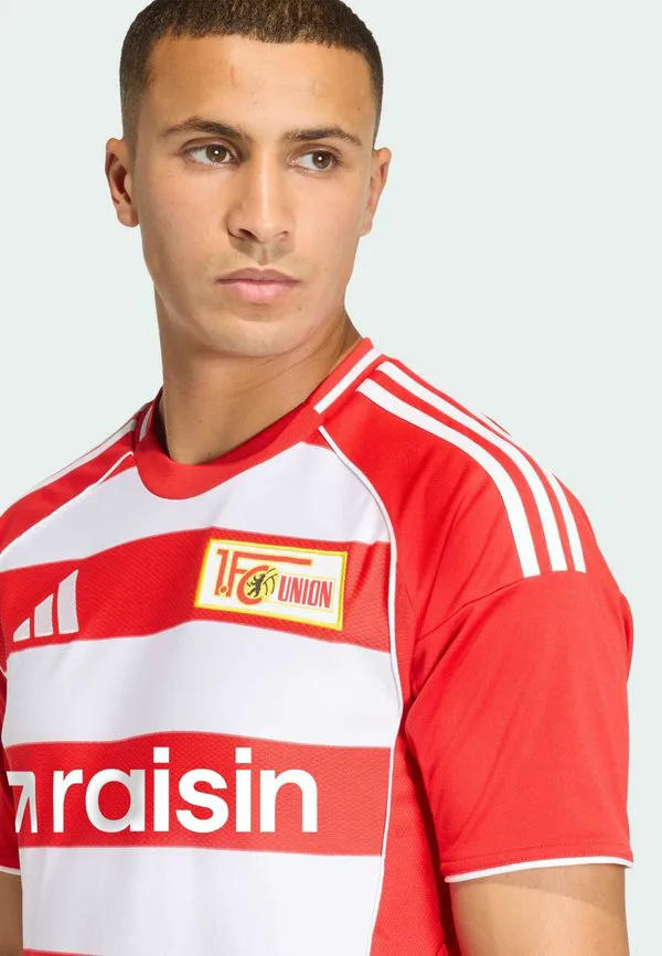 Футболка с принтом фк юнайтед берлин 25/26 Adidas Performance, Vivid Red White — фото 4