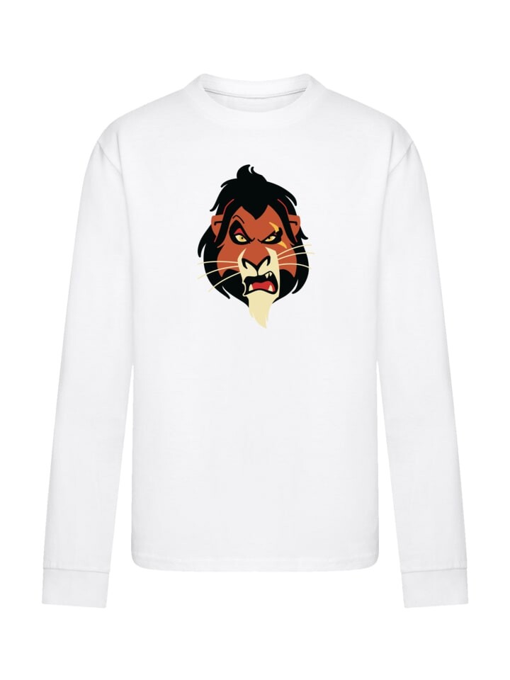 

Футболка F4NT4STIC Langarm T-Shirt Disney Bösewichte Scar, белый
