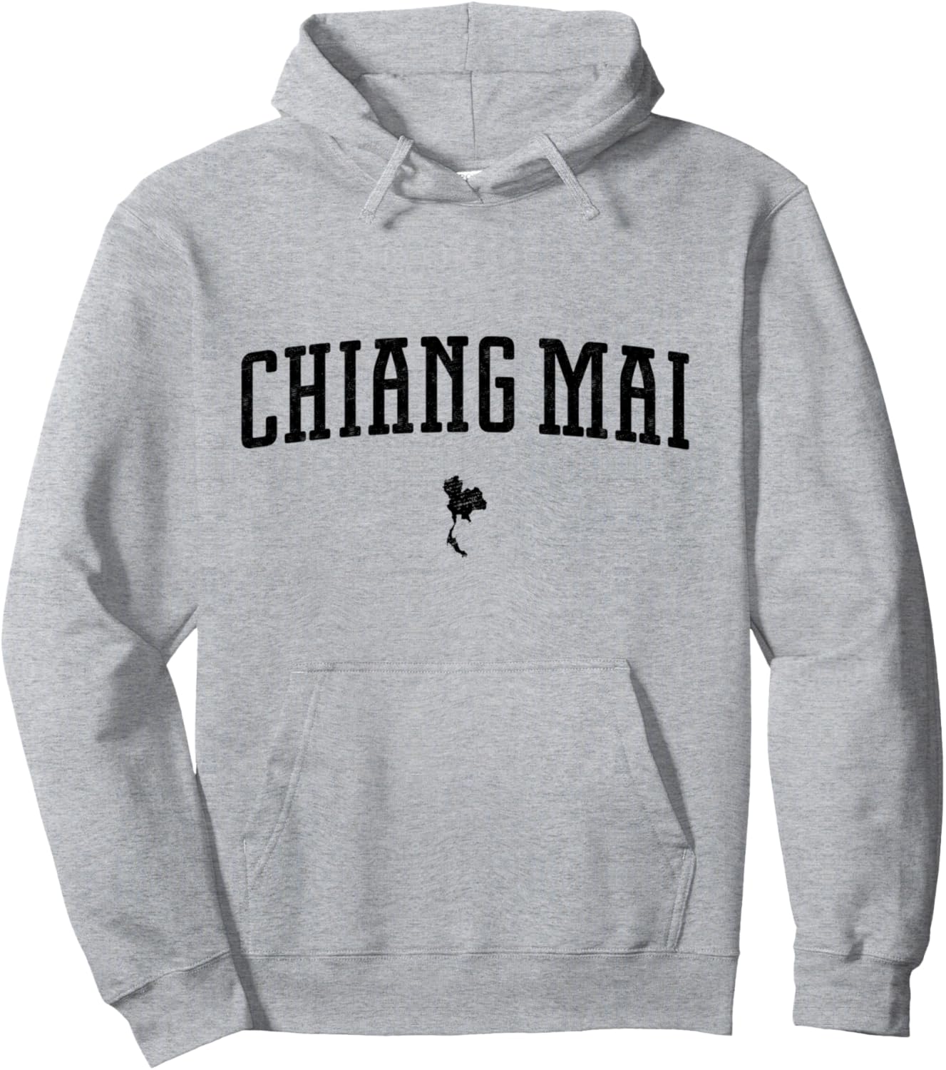 

Винтажная толстовка Чиангмай Chiang Mai Apparel Co, серый