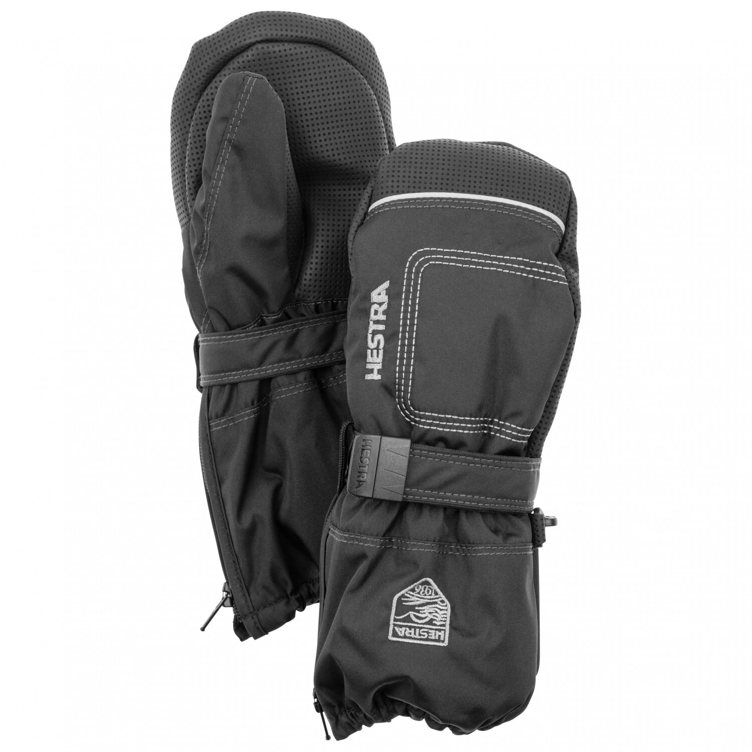 

Перчатки Hestra Baby Zip Long Mitt, цвет Black/Black