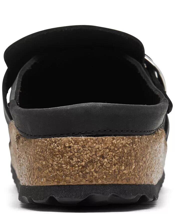 Женские кожаные сабо Buckley от Finish Line Birkenstock, черный — фото 4