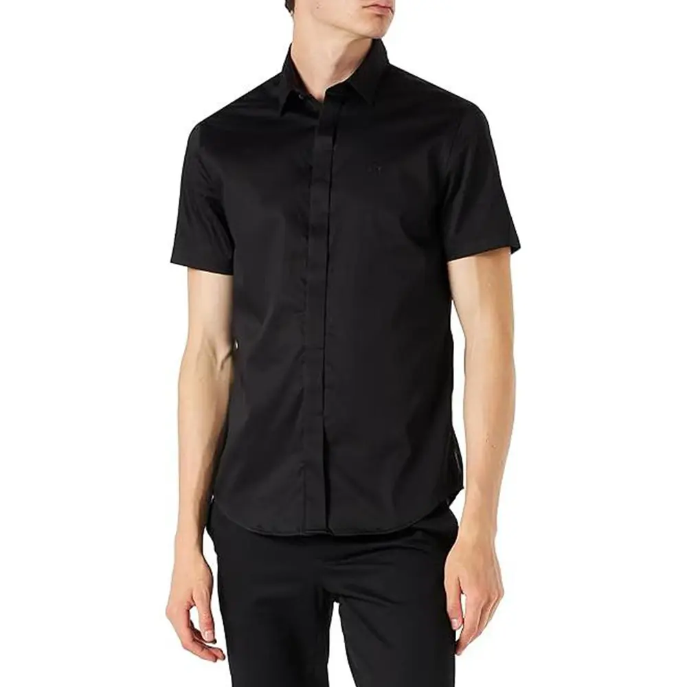 

EMPORIO ARMANI Рубашка мужская черная