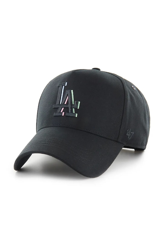

Бейсболка с козырьком хлопковая MLB LA Dodgers 47 Brand, черный