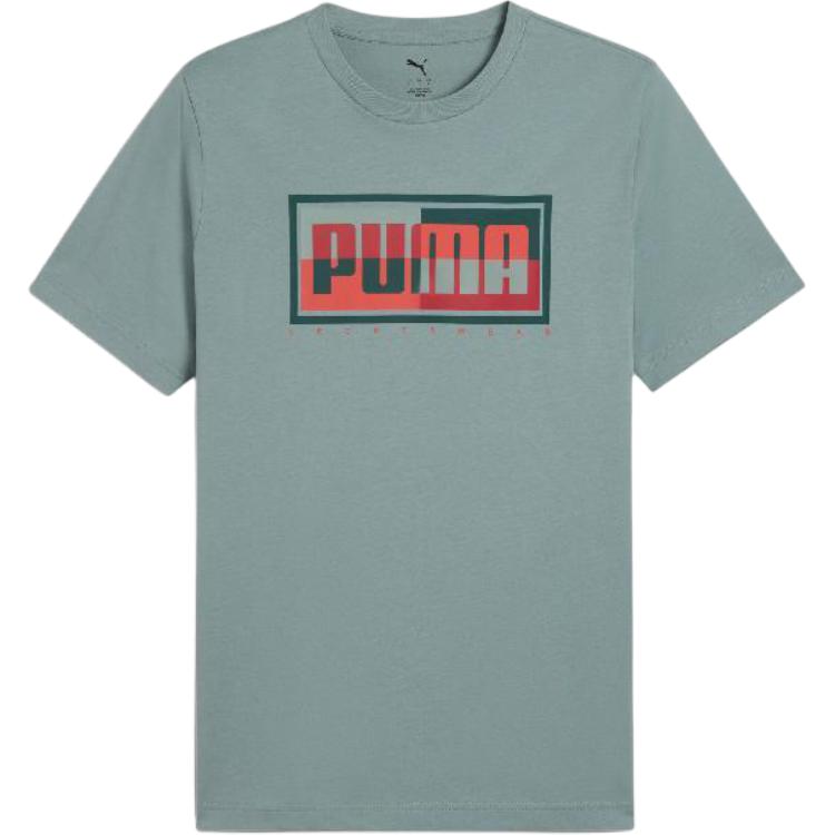 

PUMA Футболка мужская светло-голубая Sports Life Collection