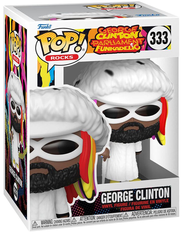 

Виниловая фигурка George Clinton Rocks! Vinyl Figur 333 от Funko