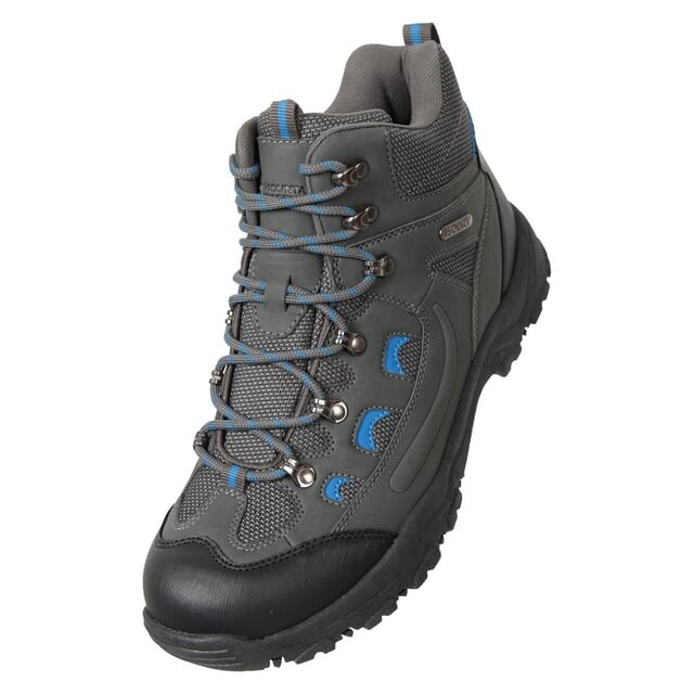 

Мужские водонепроницаемые походные туфли Adventurer Mountain Warehouse, серый