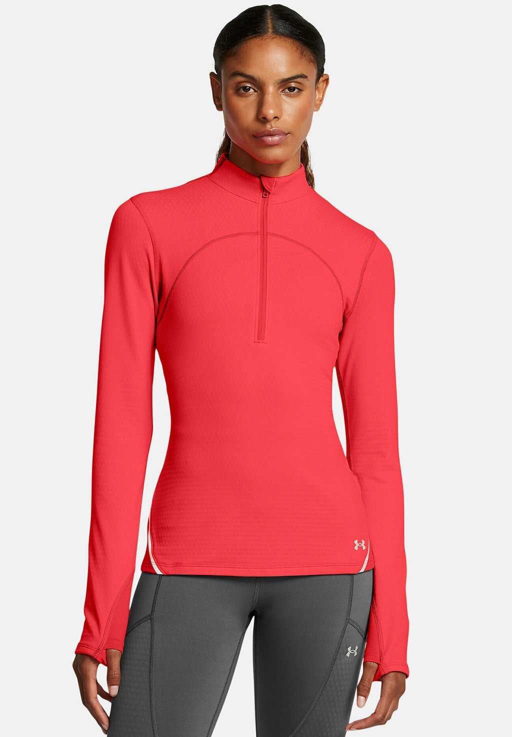 

Топ с длинными рукавами VANISH 1/2 ZIP Under Armour, красный