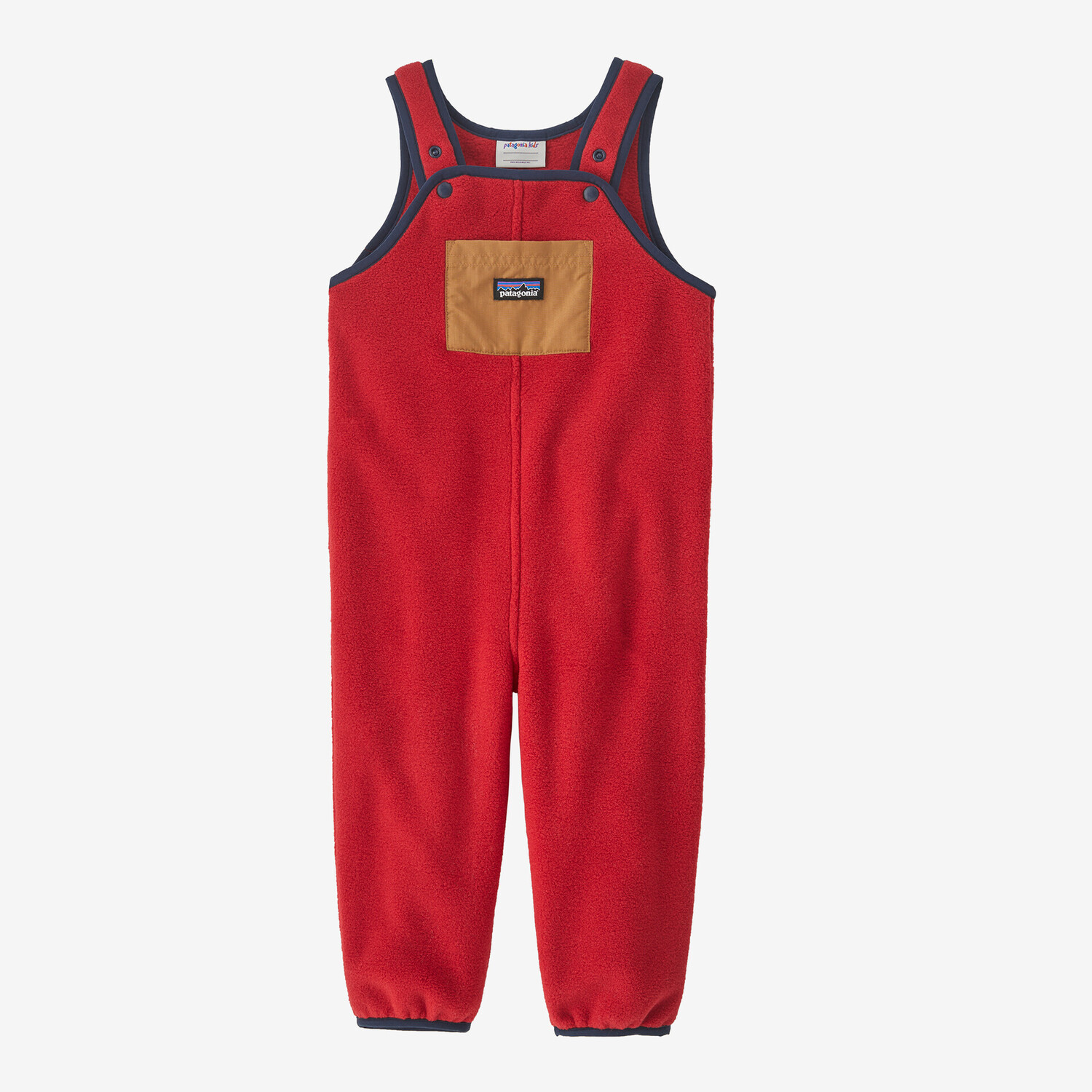 

Флисовый комбинезон Baby Synchilla Patagonia, цвет Touring Red