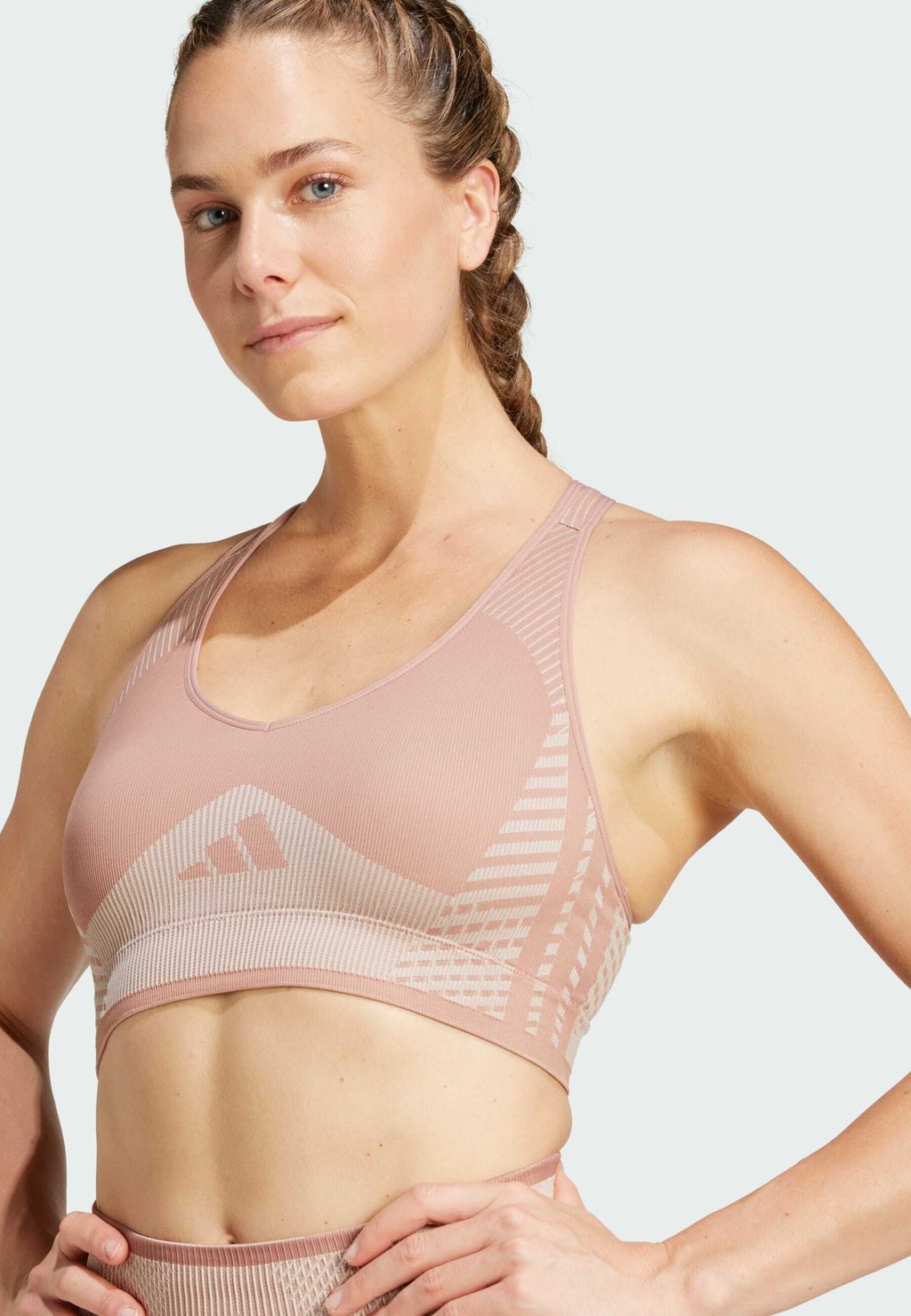 

Спортивный бюстгальтер adidas Performance, оранжевый
