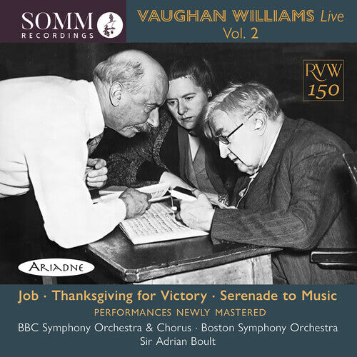 

CD диск Williams / BC Symphony Orchestra & Chorus: Vaughan Williams Live, Vol. 2