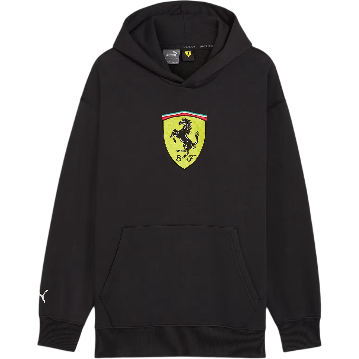 

Толстовка Scuderia Ferrari Race Big Shield мужская PUMA, черный
