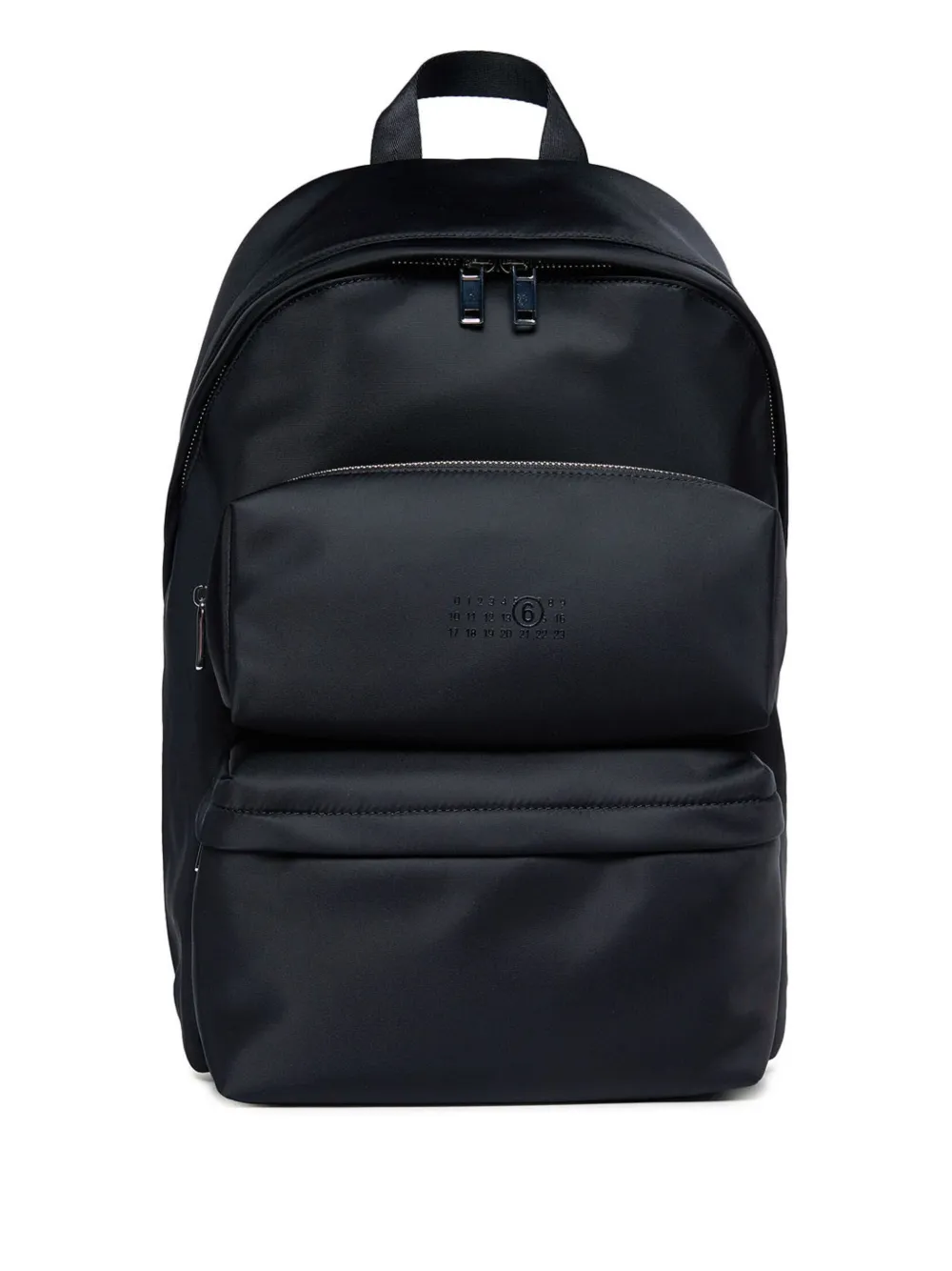 

Рюкзак с логотипом Numeric MM6 Maison Margiela Kids, черный