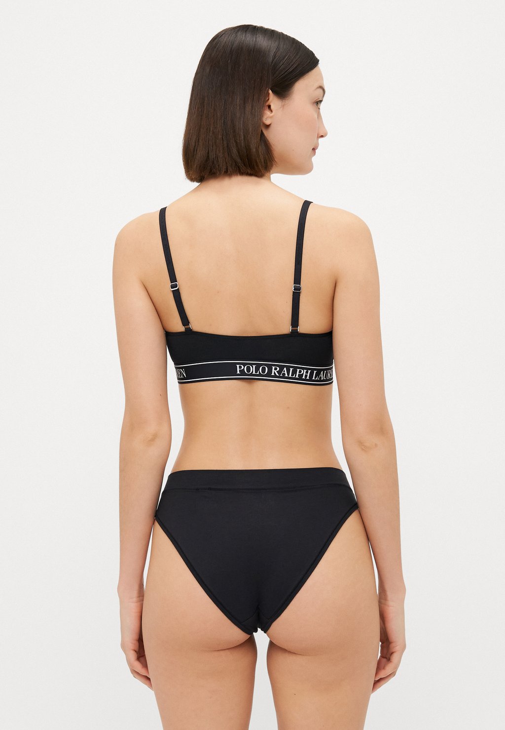 Бюстье SCOOP BRALETTE Polo Ralph Lauren, черный — фото 3