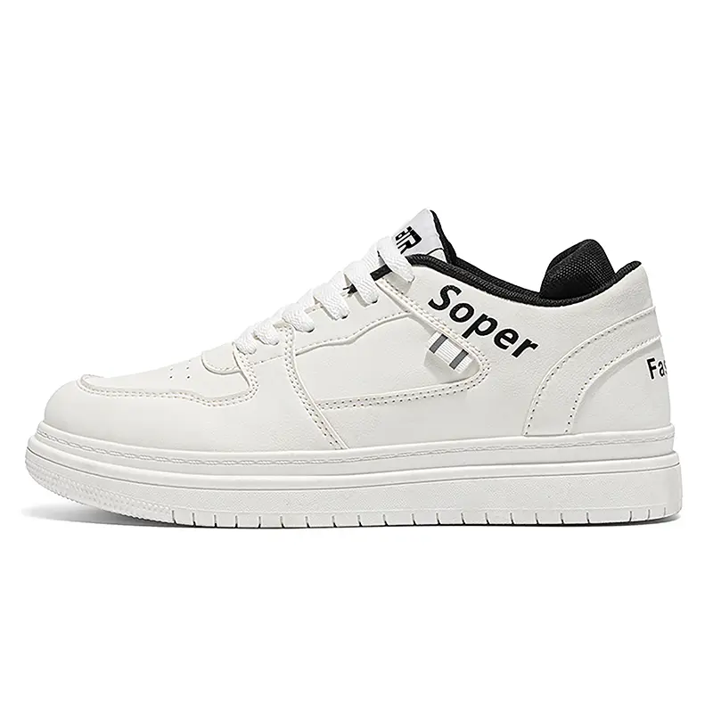 

Мужские дышащие низкие кроссовки для скейтбординга BTR, White Gray