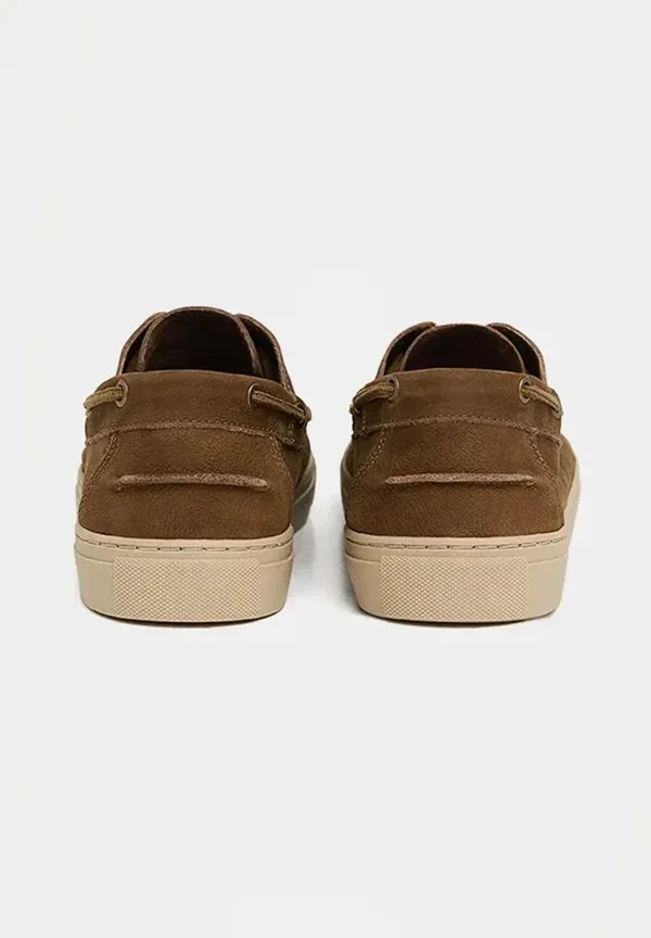 Кроссовки oak boat shoe boat shoes Polo Club, коричневый — фото 4