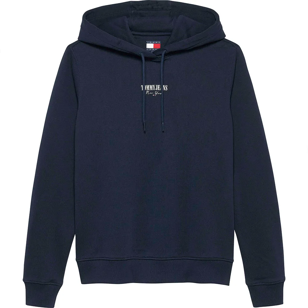 

Худи Tommy Jeans Essential Logo 2 Regular Fit, синий