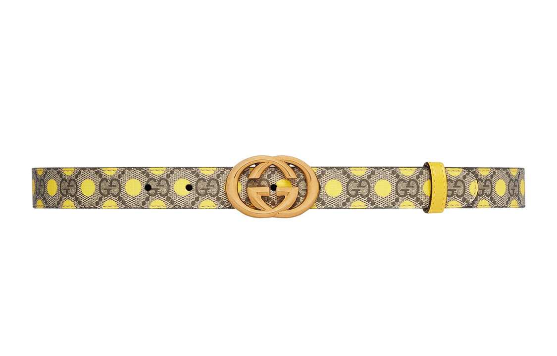 

GUCCI Женский кожаный ремень, Beige Ebony