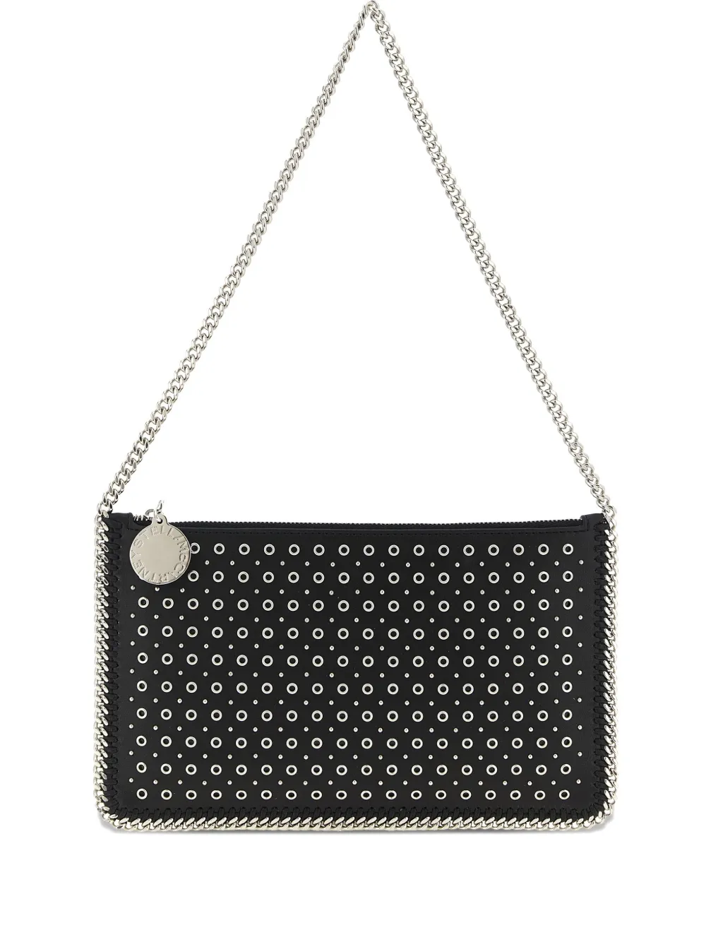 

Сумка на плечо Falabella с заклепками STELLA MCCARTNEY, черный