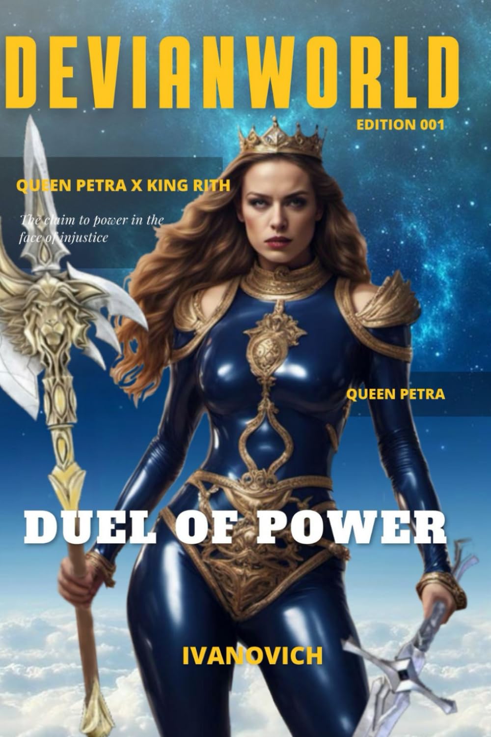 

DevianWorld - Duel Of Power: You will pay for the very law you created and will show the hypocrisy of the Patriarchy By Queen Petra (Independently published)