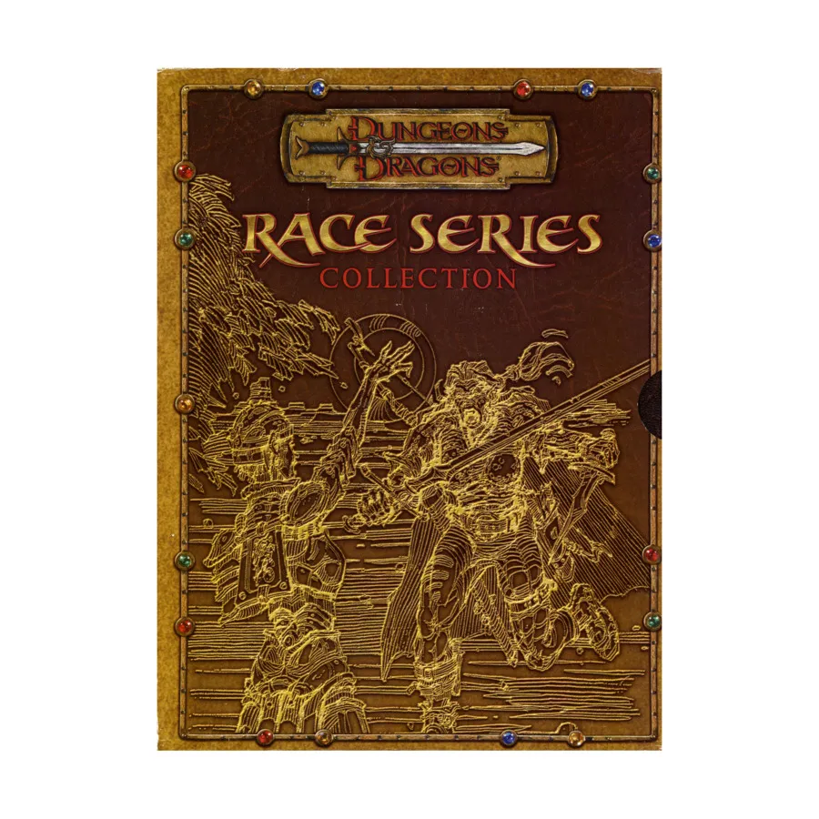 

Бокс-сет Race Series Collection (2nd Printing), Dungeons & Dragons (3rd Edition) (d20) - Sourcebooks