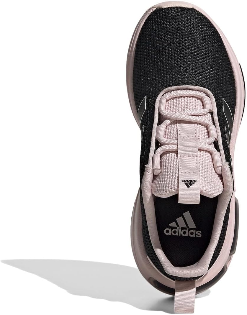 Кроссовки adidas Kids Racer Tr23, белый/черный/розовый — фото 2