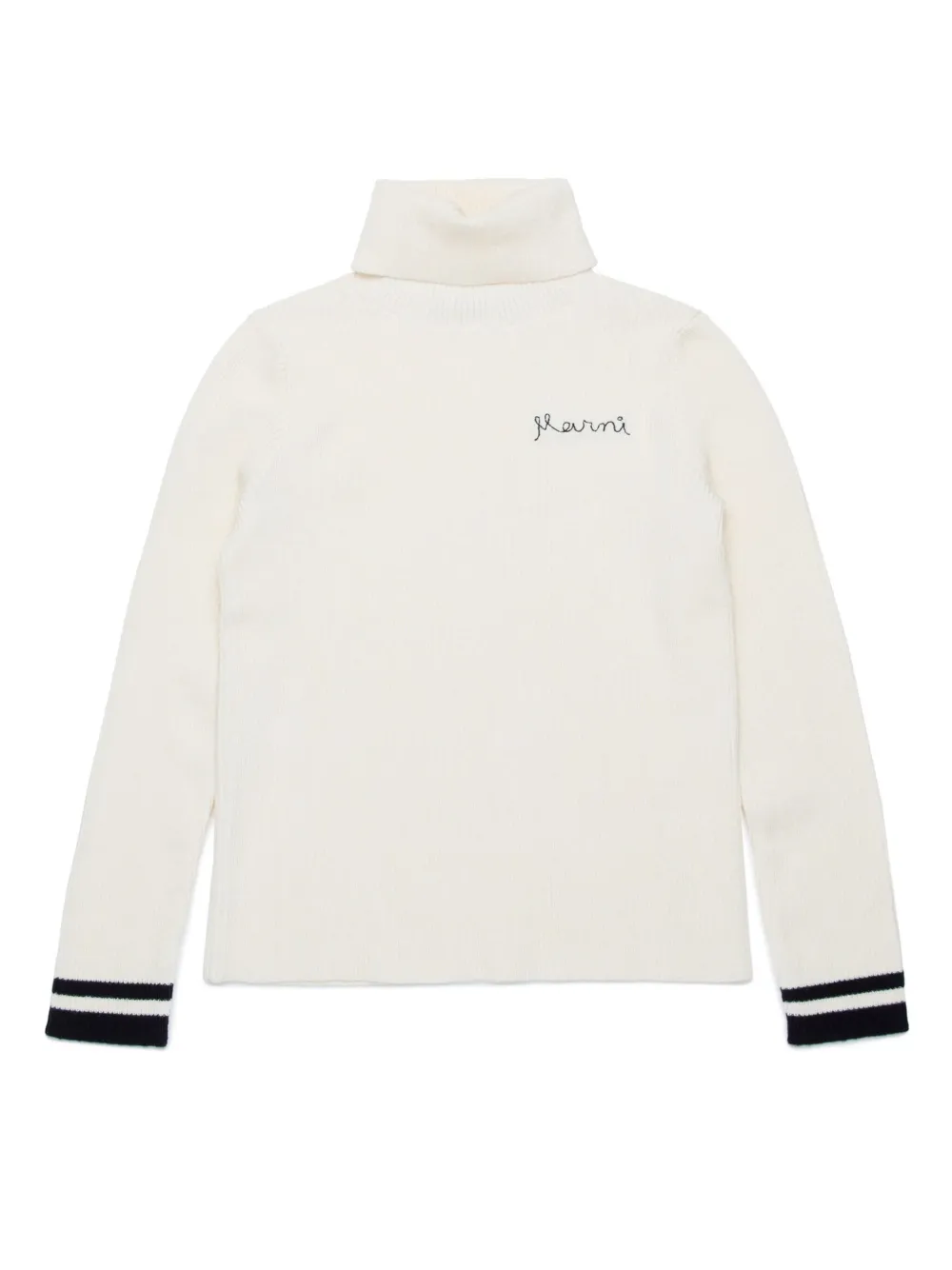 

Джемпер с вышитым логотипом Marni Kids, нейтральный