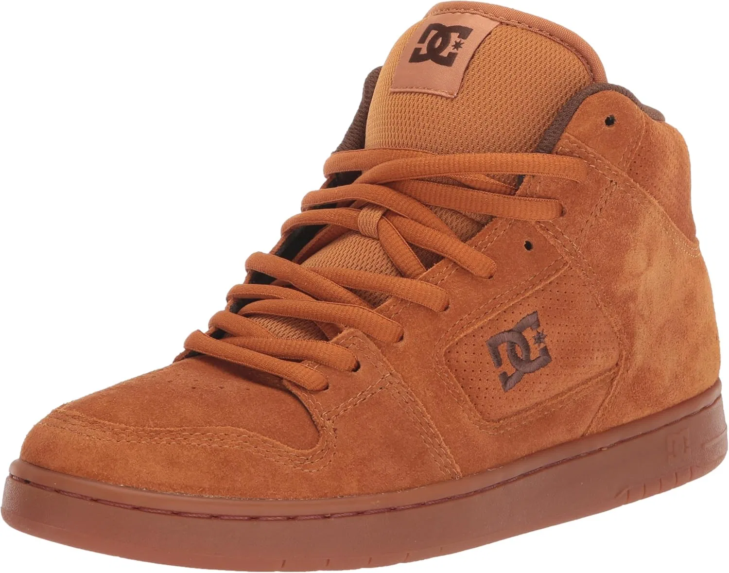 Мужские кроссовки DC Manteca 4 Hi High Top Casual Shoe Sneaker Skate Shoe DC Shoes, Wheat Dk Chocolate