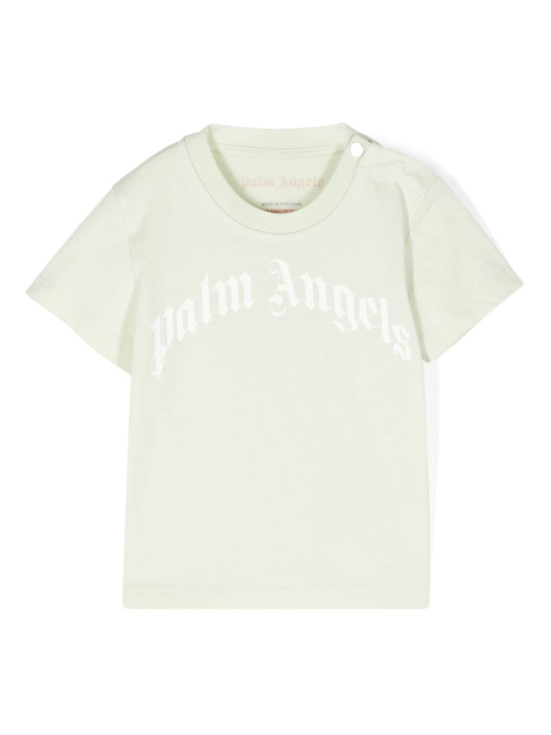 

Palm Angels Kids футболка с логотипом, зеленый