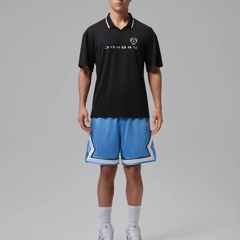 Футболка мужская Black V Neck Moderate Jordan — фото 3