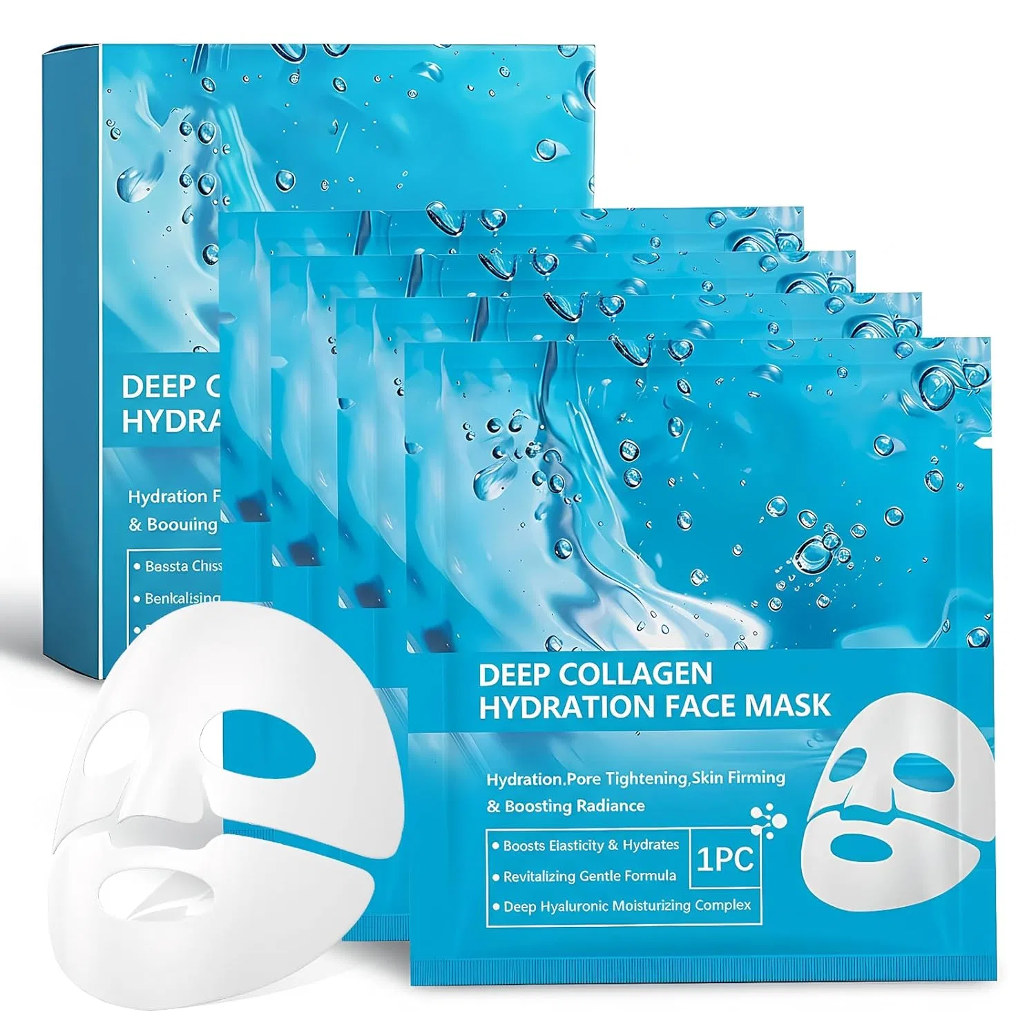 Маска для лица Probuk — Коллагеновая , . , Upgrade 4Pcs