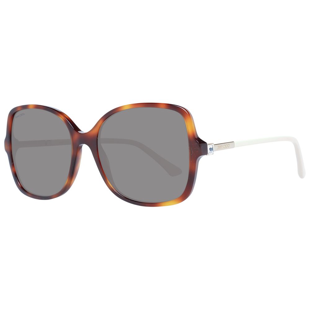 

Коричневые женские солнцезащитные очки Jimmy Choo Eyewear