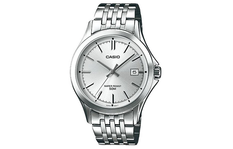 

CASIO Часы Men Standard Series Silver Watch MTP-1380D-7ADR, Silver Dial