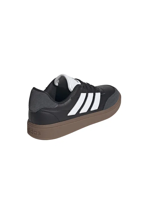 Кроссовки Adidas Courtblock Sneaker JQ8214, черный белый карбон — фото 4