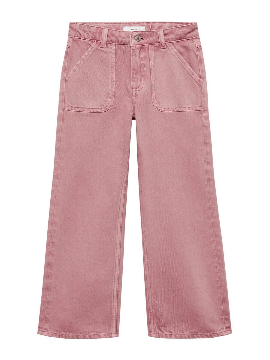 

Джинсы MANGO KIDS Regular Jeans, темно-розовый