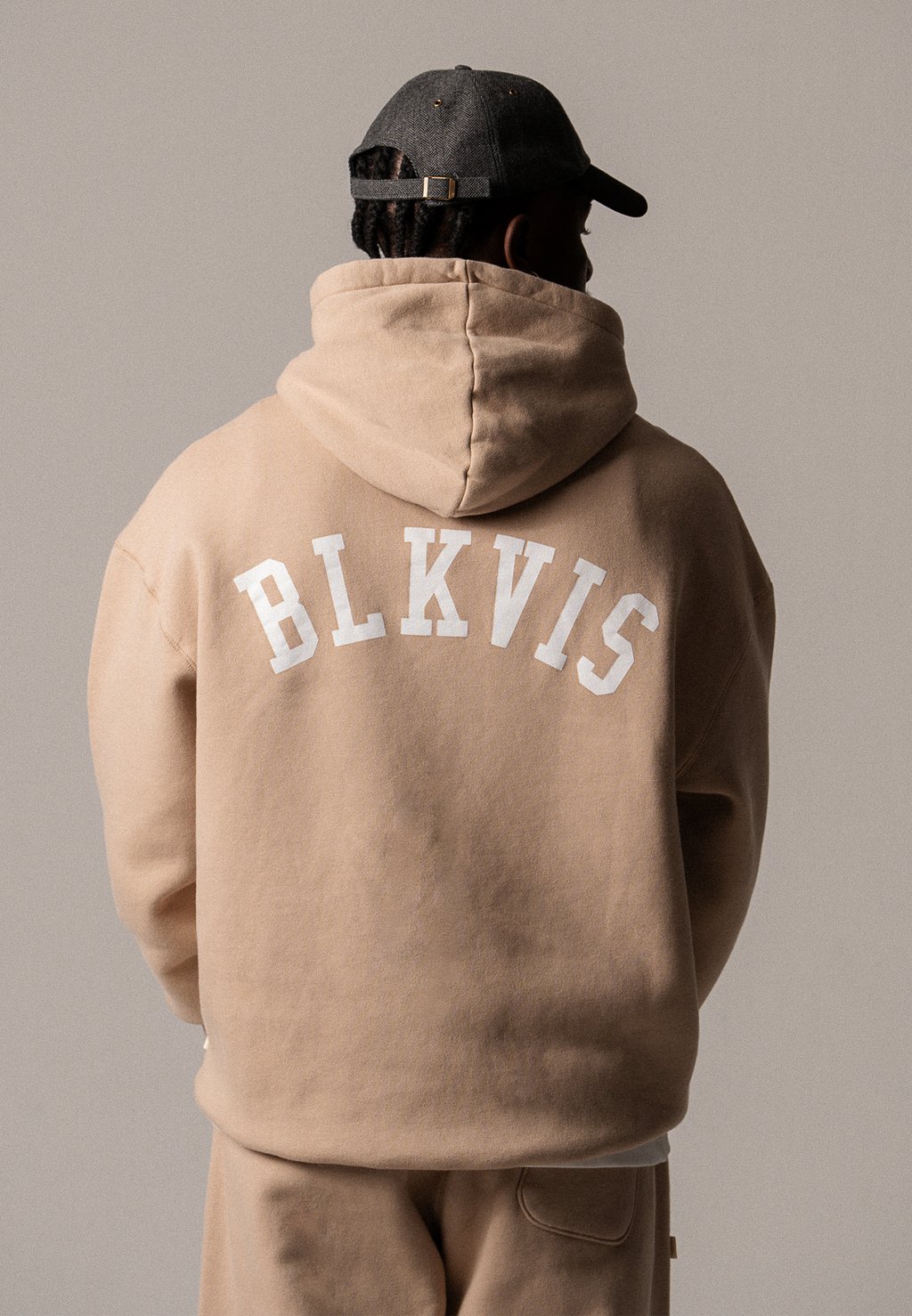 

Толстовка с капюшоном LOGO HOODY UNISEX BLKVIS, белый