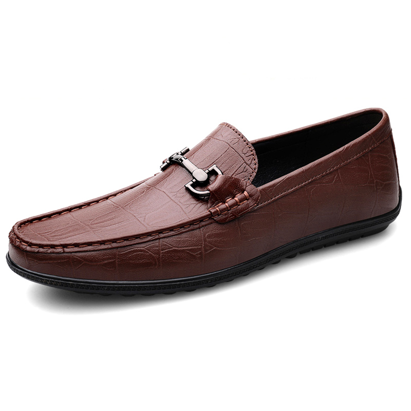 

Devanro Мокасины унисекс черно-коричневые, цвет Brown