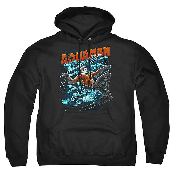 

Толстовка с капюшоном Justice League of America Aquaman Bubbles Licensed Character