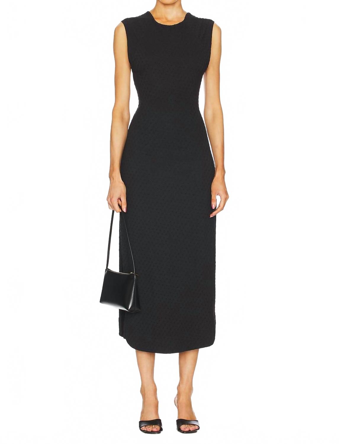 

Вечернее миди-платье Eventide в черном комбинированном цвете Free People