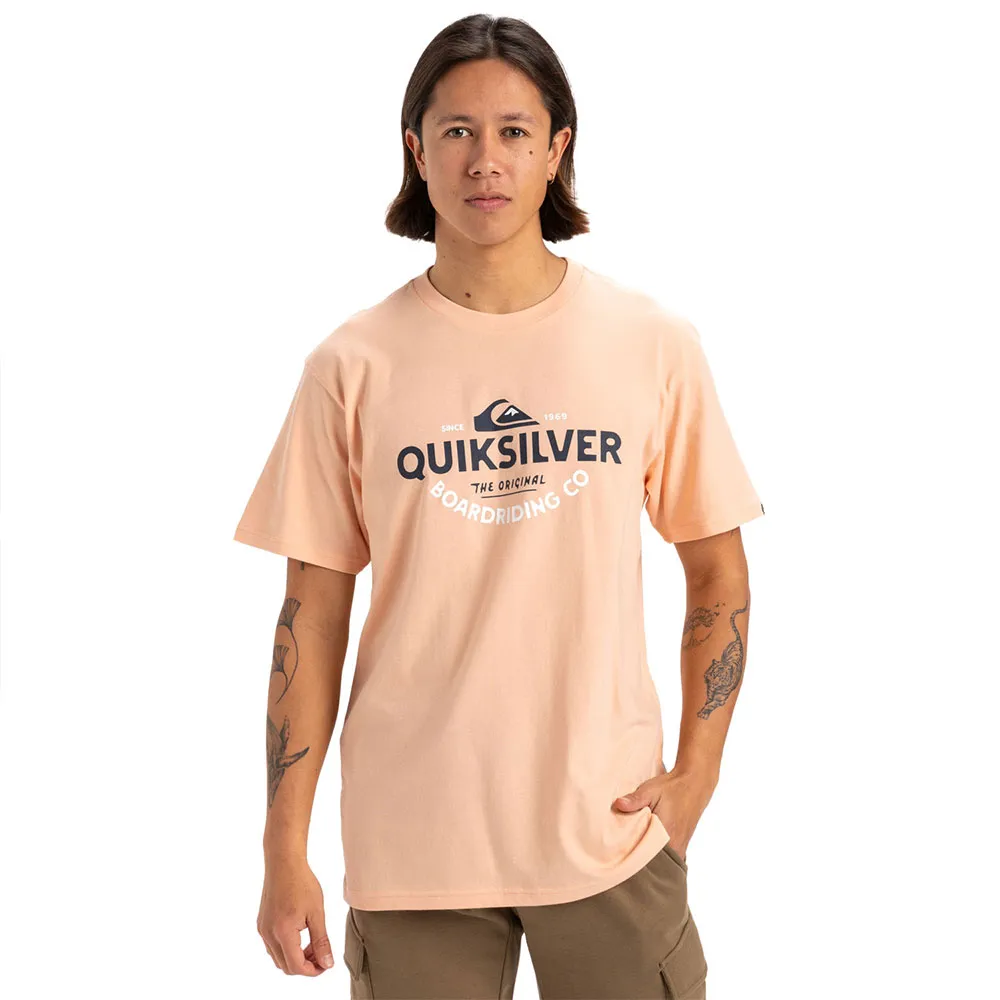 

Футболка с коротким рукавом Quiksilver Typed Out, оранжевый