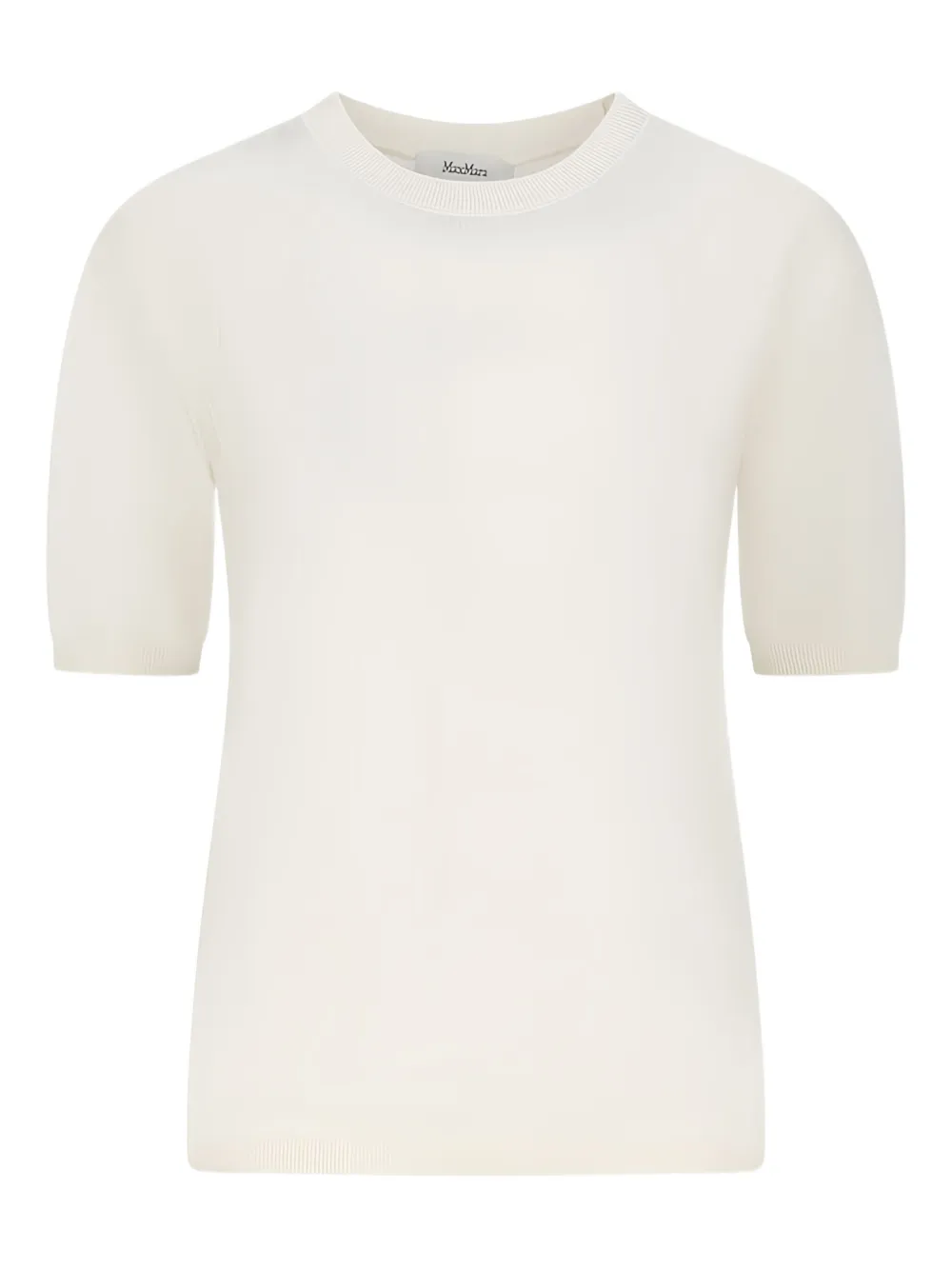 

Топ Gerico с короткими рукавами MAX MARA, белый