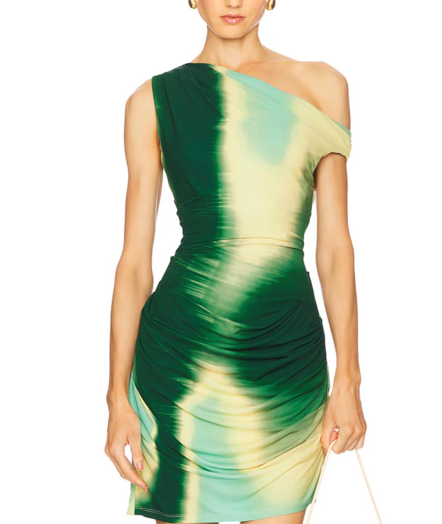 

Мини-платье Azalea в цвете "морской закат" SIMKHAI, Sea Glass Sunset