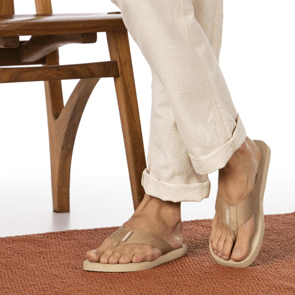 Мужские вьетнамки Havaianas Urban Basic, серый/песочный — фото 2