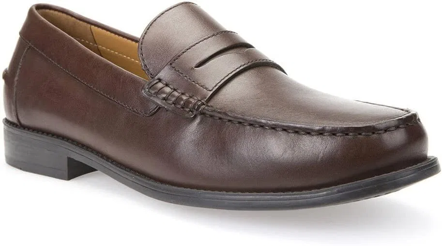 Мужские лоферы Geox U641zb00043, Dark Brown — фото 3