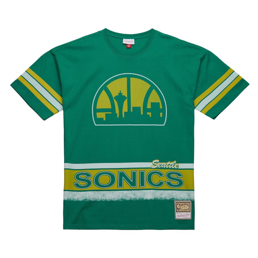 

Mitchell Ness Футболка Mitchell & Ness x NBA Seattle Supersonics мужская green