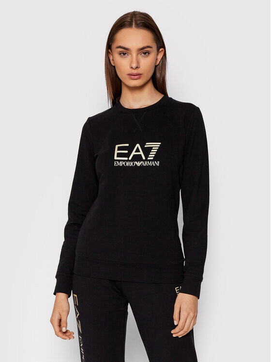 

Толстовка обычного кроя Ea7 Emporio Armani, черный