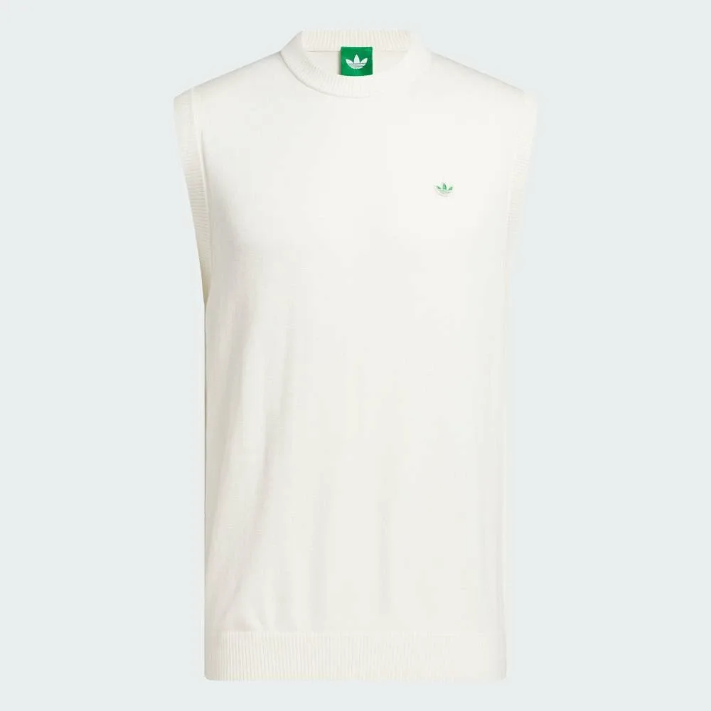 Жилет Originals из смеси кашемира Adidas, white — фото 4