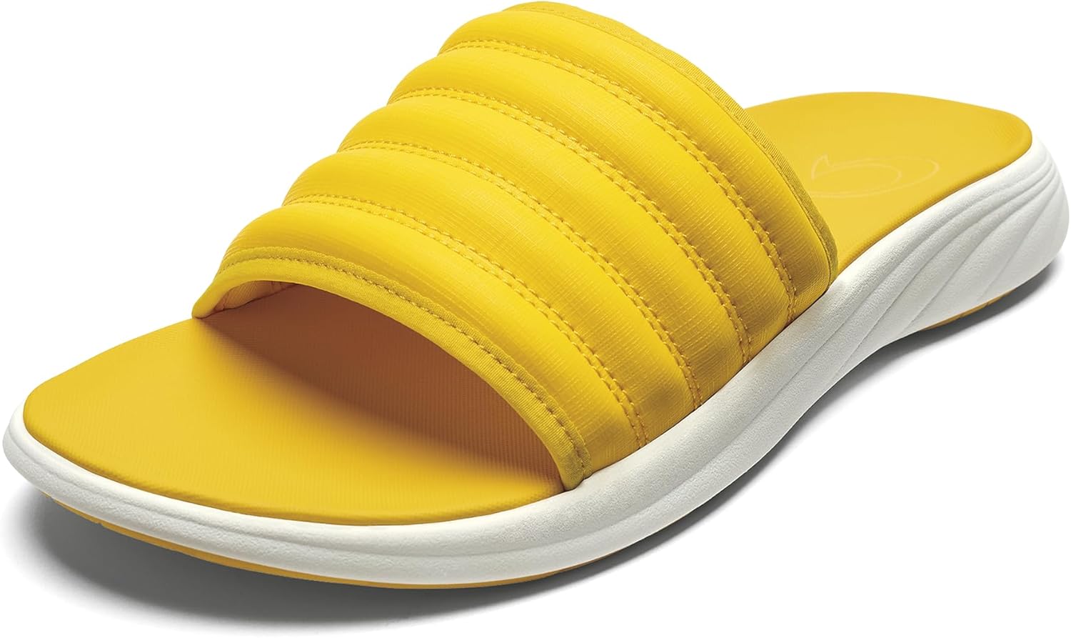 

Мужские сланцы OLUKAI Komo, водостойкая обувь с мягкой ремешковой стелькой, комфорт и поддержка на весь день, желтый